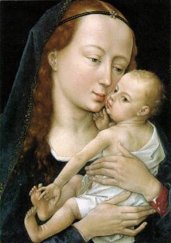 Rogier Van Der Weyden : Virgin and Child